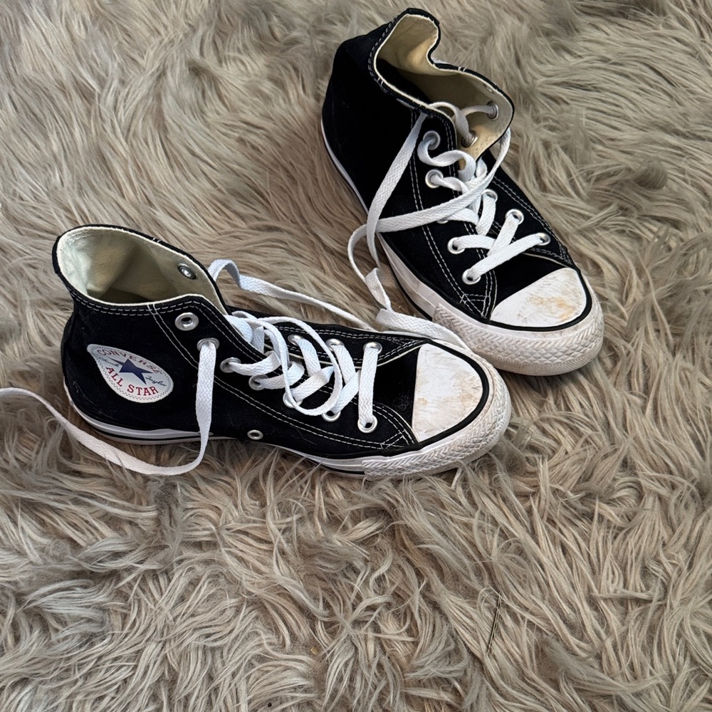 Converse Black High-Top Sneakers